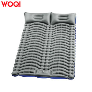 ที่นอนเป่าลม Woqi สำหรับแคมป์ปิ้งแบบสองคน หนาพิเศษ พร้อมปั๊มลมในตัวและหมอน สำหรับการเดินทางแบบแบกเป้ - Product Image 1