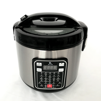 Cuisinière à riz multifonction électrique numérique sans fil 32 en 1, prix d'usine, contrôle de la température, couvercle en verre