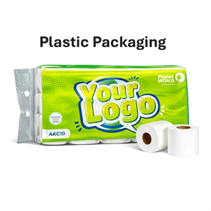 Custom Logo Eco Friendly Durable Multi Style PE <b>Plastic</b> <b>Packaging</b> for Toilet Paper Tissue Paper Paper Roll <b>Packaging</b> Supplier - Product Image 1