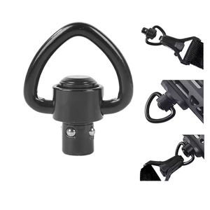 Boucle de Sangle Tactique de Sécurité à Dégagement Rapide avec Anneau Métallique et Bille en Acier de 1 Pouce - Product Image 3