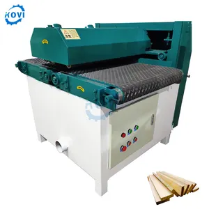 High efficiency round and square log multiple blade rip cut machine wood multi-saw blade timber saw cutting machine