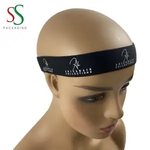High quality custom melt band hair elastic head bands frontal slayer