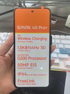 โทรศัพท์มือถือเทคโนสปาร์ค40 โปร+ 5G แบล็คเบอร์รี่ - Product Image 2