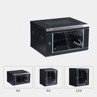 Serveur de Center de données en tôle SPCC 4u 6u 9u 12u 15u 19 pouces, armoire d'ordinateur de Communication en Rack réseau