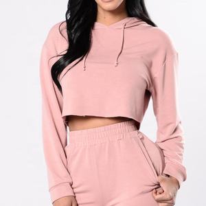 Conjunto de Sudadera con capucha y pantalón para mujer, ropa deportiva para correr, chándales de gimnasio personalizados, dos piezas - Product Image 3