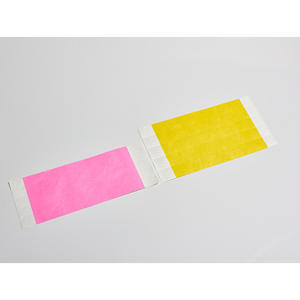 Pulseras desechables de Tyvek [AnyWristband] para control de multitudes, pulseras de Tyvek de color sólido de 25 mm (1 pulgada) para eventos. - Product Image 1