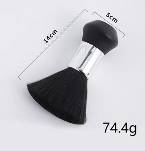 Pinceau à raser personnalisé pour <span class=keywords><strong>homme</strong></span> en nylon et poils de <span class=keywords><strong>blaireau</strong></span> synthétique avec manche en plastique pour le nettoyage de la barbe et du cou en salon - Product Image 2