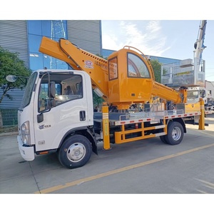 Camión con Plataforma Elevadora Isuzu 4X2 de 18m, 23m, 28m, Grúa con Cesta para Uso Industrial - Product Image 4