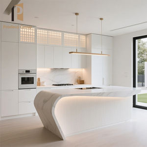 עץ מודרני מותאם אישית פורניר עץ מפואר ארון ריהוט עץ אלון ריהוט עץ אלון - Product Image 2