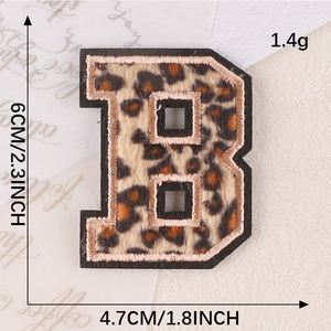 Personnalisation de chapeaux, vêtements, chaussettes, patchs brodés à motif léopard, patchs brodés lettres thermocollants - Product Image 6