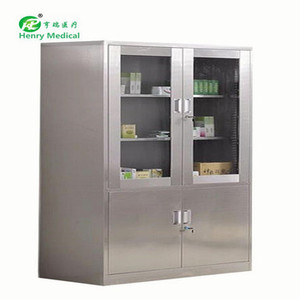 <span class=keywords><strong>Armoire</strong></span> <span class=keywords><strong>à</strong></span> <span class=keywords><strong>pharmacie</strong></span> d'acier inoxydable pour l'usage d'hôpital Solution de haute qualité et spacieuse de stockage - Product Image 6