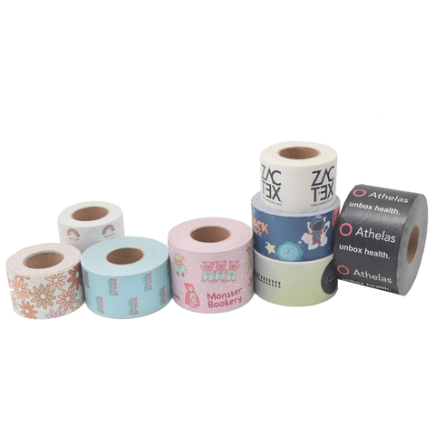 Plastic Free Writable Kraft Paper Packing Tape Strong Adhesion for Heavy Duty