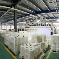 Film d'emballage transparent LLDPE 20 microns, film plastique translucide, film étirable, film rétractable en rouleau pour l'emballage