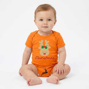 Fabricante de Ropa Infantil con Estándares de Calidad Europeos, India, Ropa de Invierno Personalizada de Algodón Orgánico para Recién Nacidos, Unisex, con Botones a Presión y Manga Corta - Product Image 1