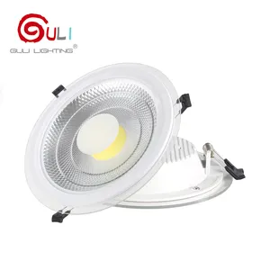 Factory Price high quality COB chip 5 7 12 18 25 30 watt round and square led panel light