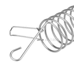 Mangeoire spirale pour oiseaux Portable en acier inoxydable perroquet nourriture fruits légumes millet blé oreille mangeoire support pour perruche perruche - Product Image 5