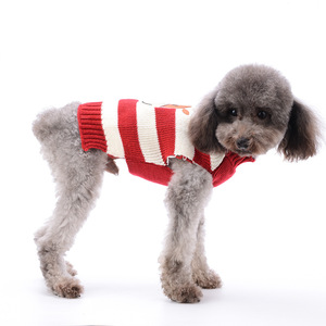 Chien vêtements de luxe printemps automne Teddy VIP puppy Cat tricot pull nouvel an Noël vêtements pour animaux de compagnie en - Product Image 4