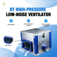 Ventilateur centrifuge de la série DT, boîte de ventilation à grand débit d'air, haute pression, pour armoire industrielle, usage commercial