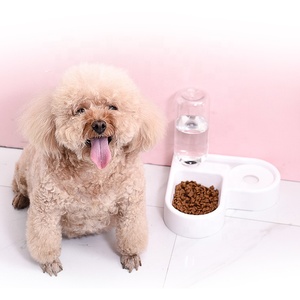 豪華なデザインのカスタムプラスチックペット自動猫ウォーターボウル自動犬の餌箱 - Product Image 6