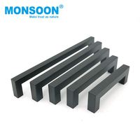 Poignées de tiroir pour armoire, poignées de porte de placard de chambre à coucher, poignées en acier inoxydable en forme de T pour armoire, porte de cuisine