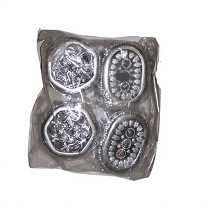 Pin de Aleación de Zinc Plateado con Decoración de Piedras, Forma Irregular, Tema Antiguo, Esmalte Duro en Relieve, Artículo Coleccionable Lowellcraft - Product Image 2