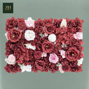 <span class=keywords><strong>Sfondo</strong></span> di Fiori Artificiali Premium 60*40cm, Rose Rosa Champagne in Seta, <span class=keywords><strong>Sfondo</strong></span> Fotografico per Vetrine e Feste di Compleanno - Product Image 4
