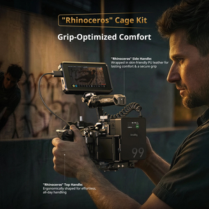 SmallRig 6029/6030/6031 Kit de cage pour appareil photo en fibre de carbone Rhinoceros pour <span class=keywords><strong>Sony</strong></span> <span class=keywords><strong>Alpha</strong></span> A7 V / <span class=keywords><strong>A7R</strong></span> V / A7 IV / A7S III / <span class=keywords><strong>A7R</strong></span> IV - Product Image 5