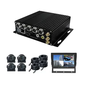 Cheap Output Mobile For Big Vehicles Touch Screen 360 Degree All In 1 Input Mini Mini Tf Card 4Ch Ahd Dvr
