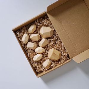 Presto Giocattolo Educativo 3-6 Anni di Età Impilati Pietra Bambini Multicolore di Legno Blocchi di Costruzione - Product Image 5