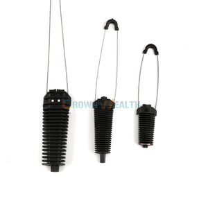 Overhead POWER FTTH Fibra óptica Plástico <span class=keywords><strong>Cable</strong></span> de aluminio Tensión Dead End <span class=keywords><strong>Wedge</strong></span> PA Abrazadera de anclaje - Product Image 3
