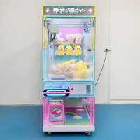 Machine à griffes commerciale de grande taille, 1 joueur, machine de jeu d'arcade à pièces, interface anglaise, certifiée CE, puissance 200W, garantie 12 mois