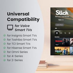 Télécommande de remplacement pour téléviseur intelligent Insignia Toshiba <span class=keywords><strong>Amazon</strong></span> Fire - Product Image 6