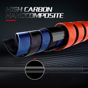 <span class=keywords><strong>Canne</strong></span> à pêche Hunthouse pour bar 2,75 m M MH 2 pièces, <span class=keywords><strong>canne</strong></span> à pêche télescopique en carbone haute résistance avec anneaux Fuji - Product Image 2