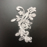 Applique en dentelle brodée à la machine, motifs sud-africains, vente en gros LT2331A