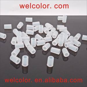 Kauçuk izolasyon burç montaj hortumu boru konnektörü yumuşak kalıp silikon koruma düz kol OD <span class=keywords><strong>3.3</strong></span> 3.5 4.0 5 6 mm ID <span class=keywords><strong>2</strong></span> - Product Image 1