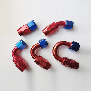 通用赛车零件AN4 AN6 AN8 AN10 AN12 AN16 AN20铝燃油管路旋转软管端部配件 - Product Image 3