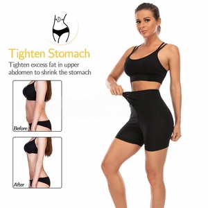 Pantalones de sudoración para mujer, 3 tipos, con revestimiento, para pérdida de peso, entrenador de cintura, quemagrasas, moldeador corporal, adelgazante, pantalones de yoga. - Product Image 1