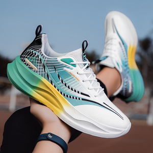 Calzado Deportivo Transpirable al por Mayor, <span class=keywords><strong>Zapatillas</strong></span> para Caminar al Aire Libre, <span class=keywords><strong>Zapatillas</strong></span> Deportivas para Correr, <span class=keywords><strong>Tenis</strong></span>, Entrenamiento, Zapatos Casuales para <span class=keywords><strong>Hombre</strong></span> - Product Image 1