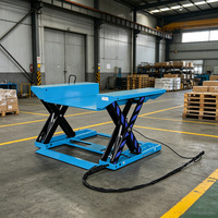 Plateformes de travail électriques télécommandées certifiées CE de haute qualité, tables élévatrices fabriquées en Chine pour entrepôts