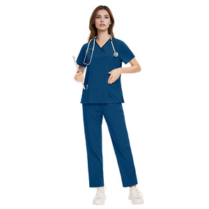 زي تمريض مريح وخفيف الوزن 120 جرام للنساء، ملابس عمل طبية مرنة - Product Image 6