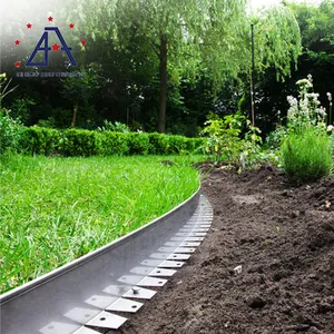 Verwijderbare Aluminium Gazon Rand Kunstgras Decoratieve Aluminium Tuin Rand Voor Landschap