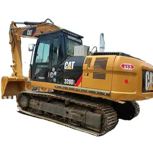 Caterpillar Genuine Escavadeira CAT320D Usado Escavadeira Original Produção Japonesa Motor em Boas Condições