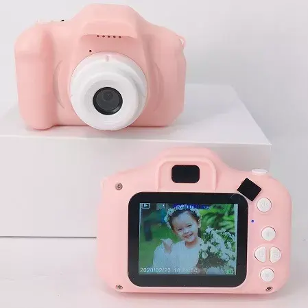 2020 Hot Sell 1080p Children Kids Portable Colorful Display Digital Video Camera hd video camera for kids children selfie camera