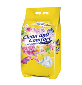 Lessive en poudre multi-actions 2kg 1kg, adaptée aux eaux dures, anti-taches, anti-décoloration, parfum longue durée, pour usage quotidien - Product Image 1