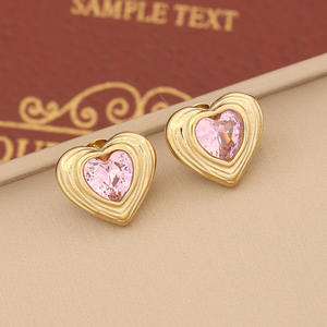 Boucles d'oreilles multicolores <span class=keywords><strong>Christian</strong></span> - Plaqué or 18 carats, acier inoxydable anti-ternissement, bijoux de mode raffinés - Product Image 4
