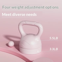 Nouvelle Kettlebell Ajustable Écologique avec Poignée de Transport pour Femmes et Hommes – Équipement de Fitness et de Musculation à Domicile