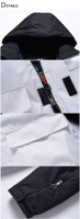 Taille personnalisée à la mode imperméable ensemble de combinaison de ski pour femmes vêtements d'hiver ensemble sport de plein air coupe-vent hiver neige costume.