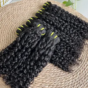 Großhandel 100 % menschliches Haar Bündel einzelne Spender Mink Kutikuläre ausgerichtete rohe vietnamesische Pixie Lockenbündel