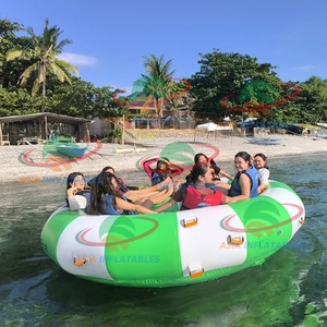 Barco de <span class=keywords><strong>remolque</strong></span> de agua Crazy UFO inflable remolcable deportes acuáticos giratorio volador inflable discoteca barco - Product Image 2