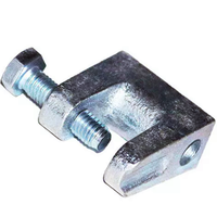 Pince de faisceau en fonte galvanisée, pinces de faisceau en acier moulé Malleable